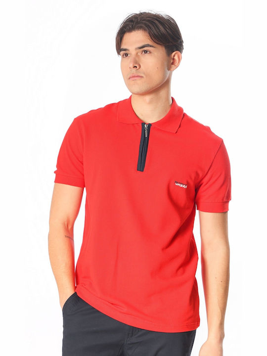 Paco & Co Men's Short Sleeve T-shirt Red