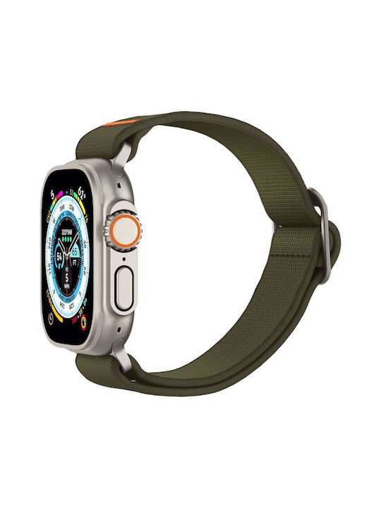 Spigen Lite Fit Ultra Armband Stoff Khaki (Apple Watch 49/45/44/42mm, Spigen)