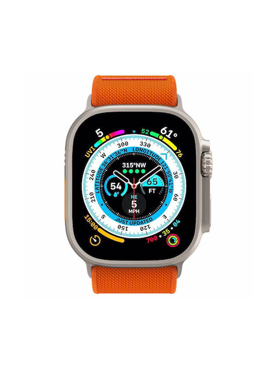 Spigen Lite Fit Ultra Armband Stoff Orange (Apple Watch 4, 5, 6, SE, SE 2, 7, 8, 9)