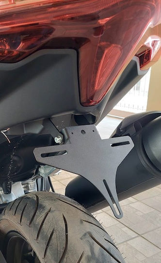 Moto Discovery Foldable Motorcycle License Plate Holder for Yamaha T-Max 560 2022