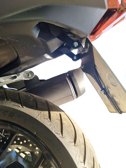 Moto Discovery Foldable Motorcycle License Plate Holder for Yamaha T-Max 560 2022