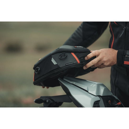SW-Motech Pro Roadpack Tail Bag Motorcycle Tail Bag 14lt Black