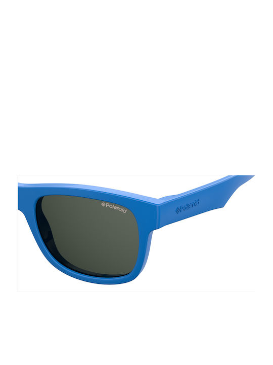 Polaroid Unbreakable Square Baby Kids Sunglasses with Polarized Blue Lens for 1-4 Years