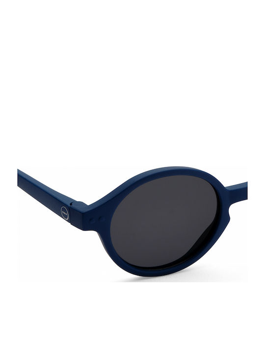 Izipizi D Round Baby Sunglasses with Polarized Lens Denim Blue for 9-36 Months