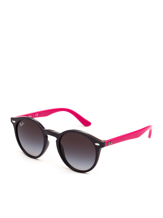 Ray Ban Άθραυστα Στρογγυλά Παιδικά Γυαλιά Ηλίου Μωβ