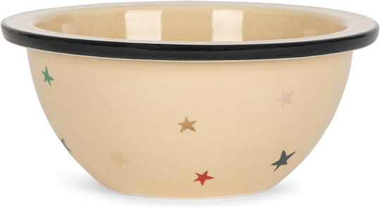 Konges Slojd Feeding Set made of Porcelain Beige 2pcs for 5+ months