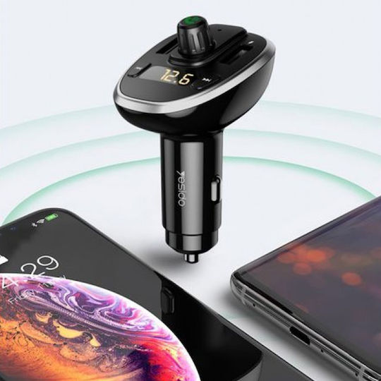 Yesido FM Car Transmitter Y39 with MicroSD / USB