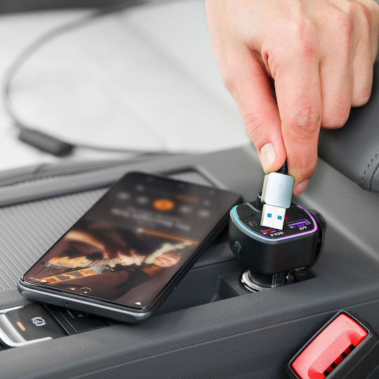 Peiying FM Car Transmitter with Bluetooth / USB