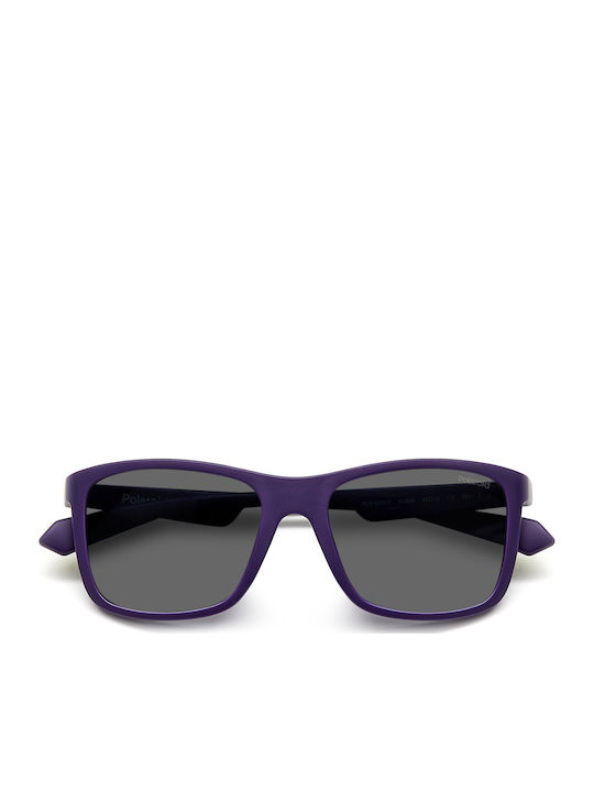 Polaroid Ochelari De Soare Pentru Copii Pătrați Cu Lentile Polarized Albastre