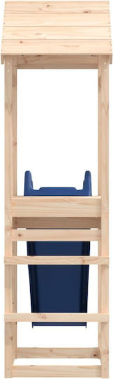 vidaXL Holzturm 232x64x194cm. für 3+ Jahre alt Jahre Braun