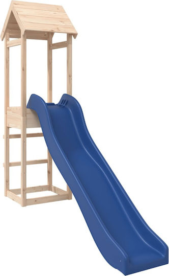 vidaXL Holzturm 232x64x194cm. für 3+ Jahre alt Jahre Braun
