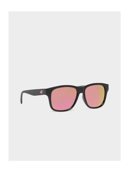4F Square Kids Sunglasses Black