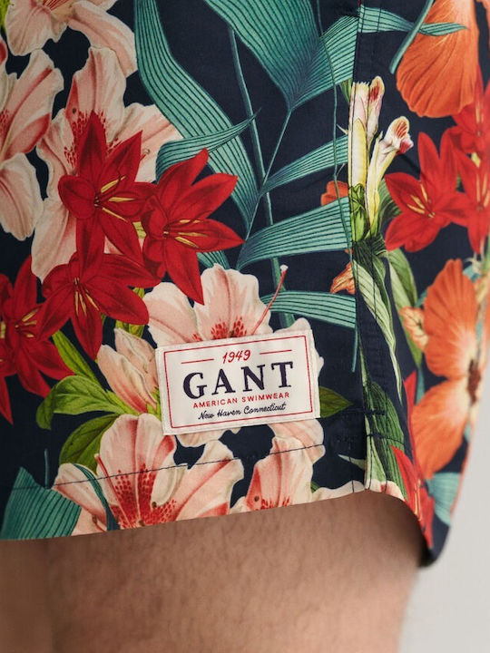 Ανδρικό Μαγιό Σορτς Navy Μπλε Floral