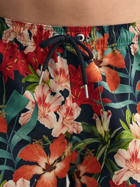 Ανδρικό Μαγιό Σορτς Navy Μπλε Floral
