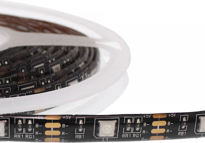 RZ-0005 Rezistentă la apă Bandă LED Alimentare USB (5V) RGB Lungime 5m SMD5050