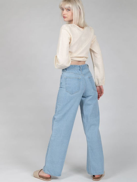 24 Colours Women's Jean Trousers in Wide Line