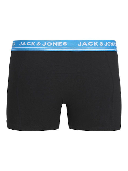 Jack & Jones Boxeri pentru bărbați Negre 3Pachet