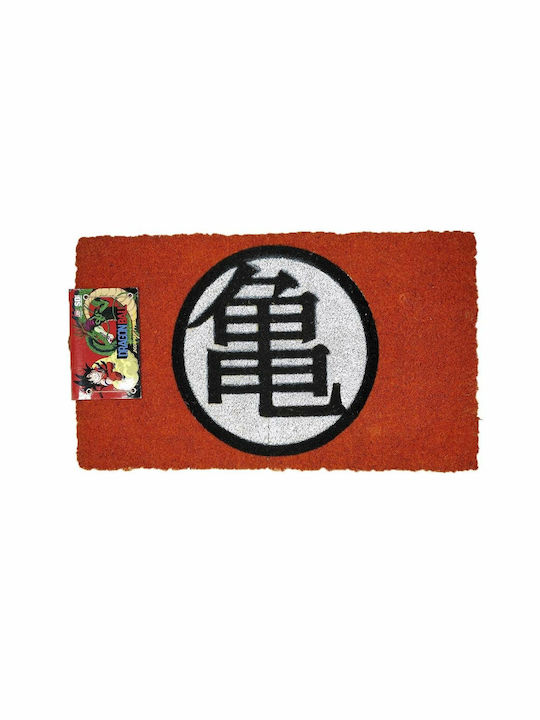 Sd Toys Coconut Fiber Doormat Dragon Ball - Kame Emblem Red 40x60cm