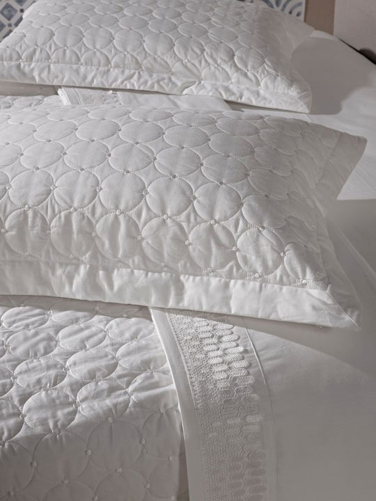 Kentia Catalina Bridal Blanket Set Queen with 2 Pillowcases 230x250 cm