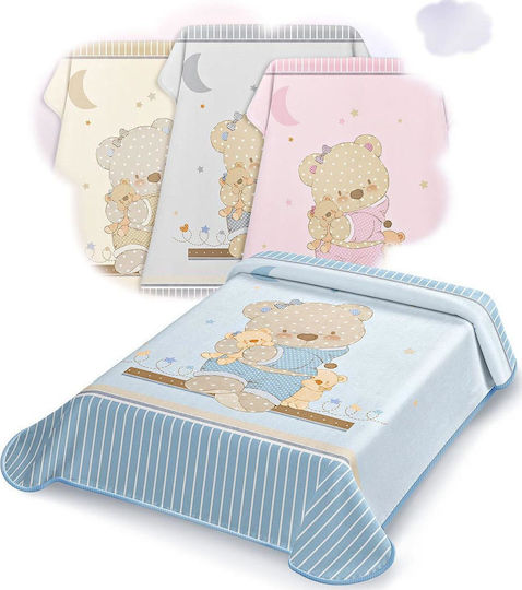 Belpla Baby Blanket Cot Ster 665 110x140cm Belpla Baby Blanket Cot Ster 665 110x140cm