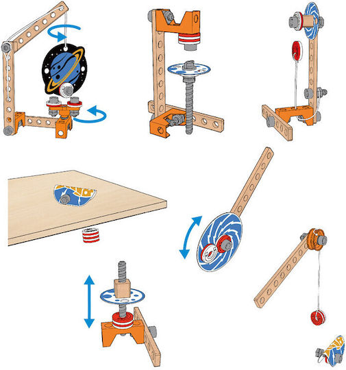 Hape Magnetic Science Laboratory Experiment Box Εκπαιδευτικό Παιχνίδι Γνώσεων για 4+ Ετών