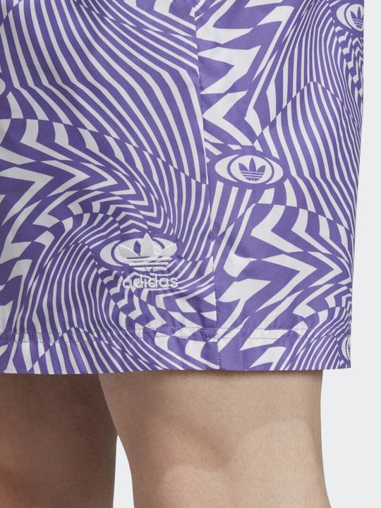 Αθλητική Ανδρική Βερμούδα White / Purple Rush