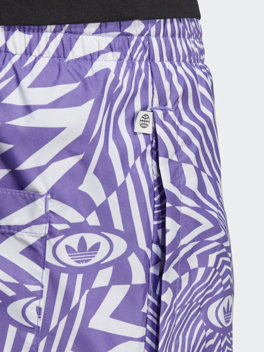 Αθλητική Ανδρική Βερμούδα White / Purple Rush