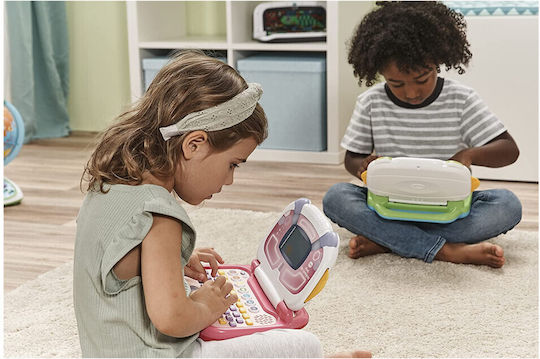 Vtech Leap Frog Stem Уча се да пиша на английски Електронен детски образователен лаптоп/таблет за 3++ години