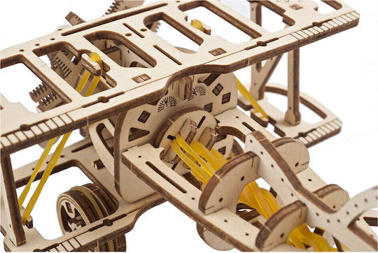 Ugears Holz-Bauspielzeug Mini Biplane