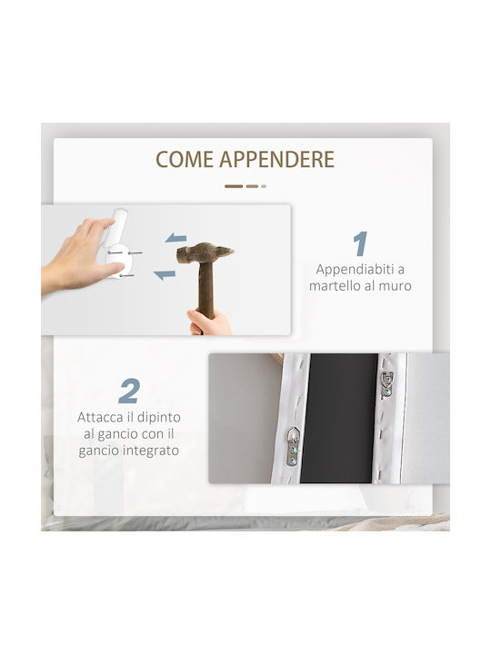 HomCom Πεντάπτυχος Πίνακας σε Καμβά 80x40cm
