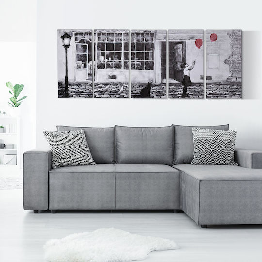 HomCom Πίνακας σε Καμβά 80x40 cm