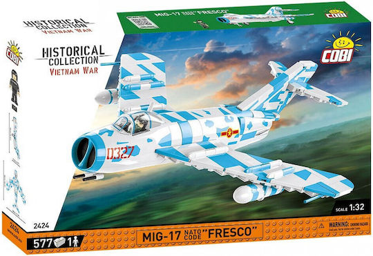 Cobi Τουβλάκια Vietnam War MIG17 Nato Code Fresco για 7+ Ετών 577τμχ