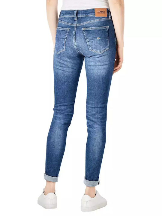 Tommy Hilfiger Γυναικείο Jean Παντελόνι σε Slim Εφαρμογή Denim Medium