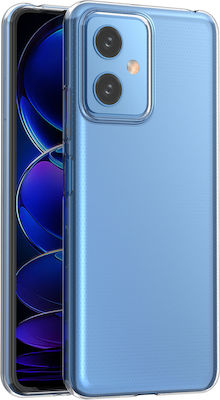 Hurtel Ultra Clear 0.5mm Back Cover Σιλικόνης Διάφανο (Xiaomi Poco X5 5G, Redmi Note 12 5G)