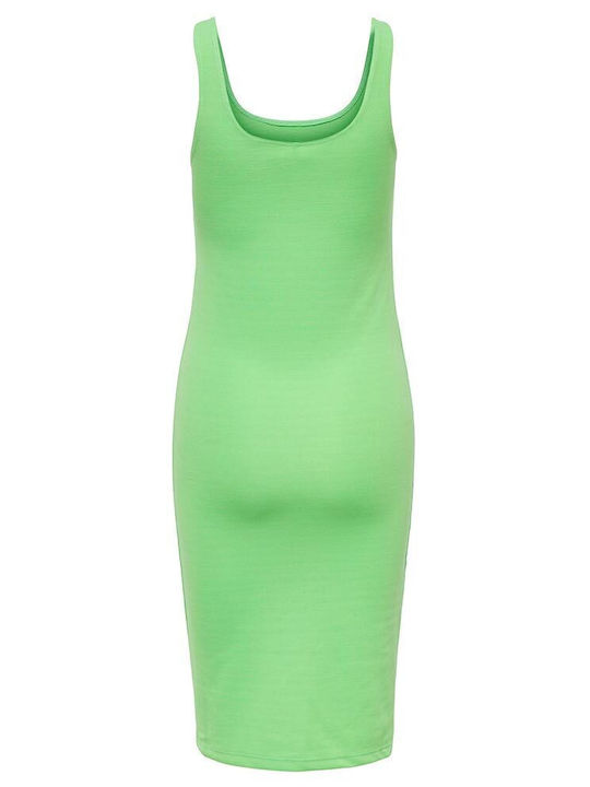 Καλοκαιρινό Mini Φόρεμα Πλεκτό Summer Green
