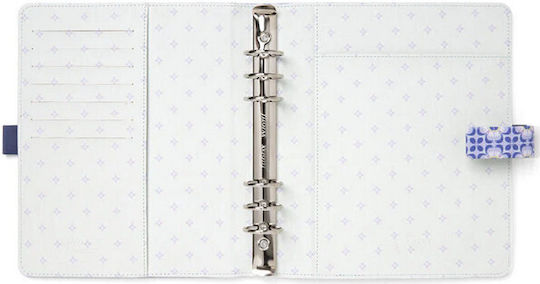 Filofax Mediterranean Weekly Organizer Blue 21.7x23.3cm