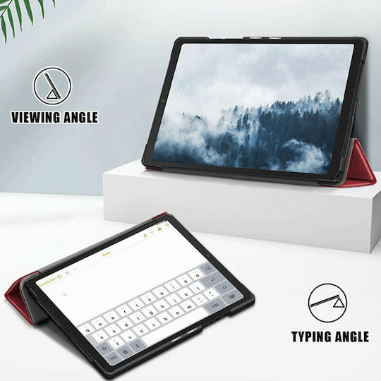 Techsuit Foldpro Flip Cover Κόκκινη (Lenovo Tab M10 10.1")