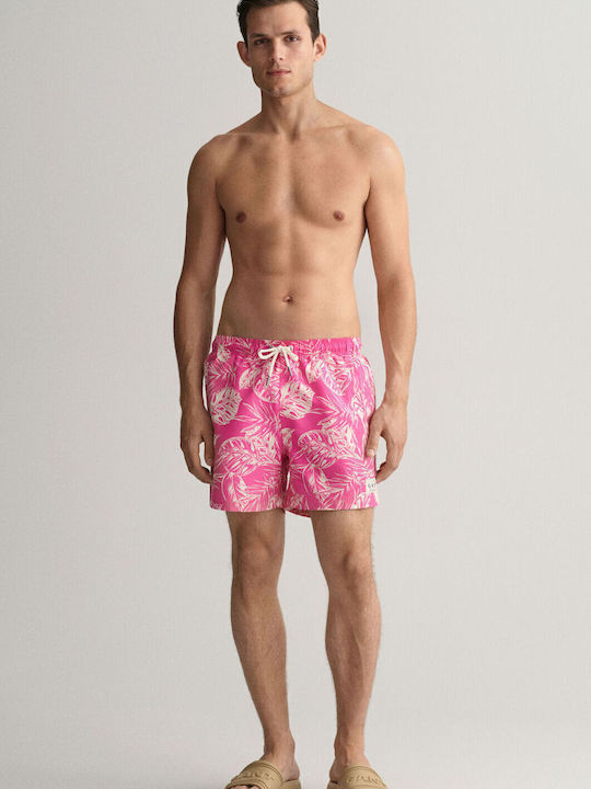 Men's Swimwear Shorts Pink Floral