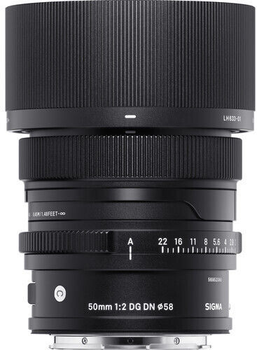 Sigma Cadru complet Obiectiv Foto 50mm f/2 DG DN Contemporary Fix pentru Montura Leica L Black