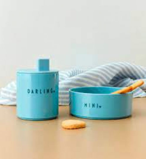 Design Letters Glas Wasser aus Plastik in Blau Farbe 220ml Design Letters Glas Wasser aus Plastik in Blau Farbe 220ml