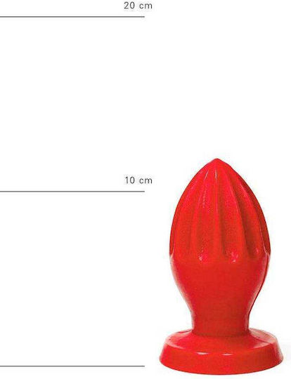 All Red Citrus Anal Plug Rot