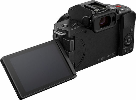 Panasonic Lumix DC-G100 Безогледален Фотоапарат Комплект (G Vario 12-32mm F3.5-5.6 Asph. Mega OIS) Черна