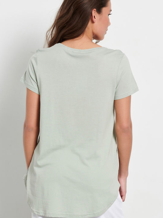 BodyTalk Women's Athletic T-shirt Green