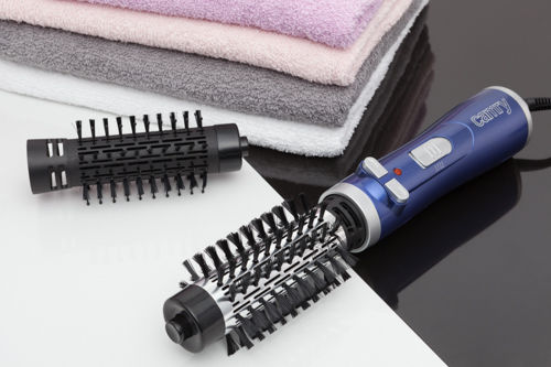 Camry Electric Brush with Air & Rotating Head for Curls 1000W Blue