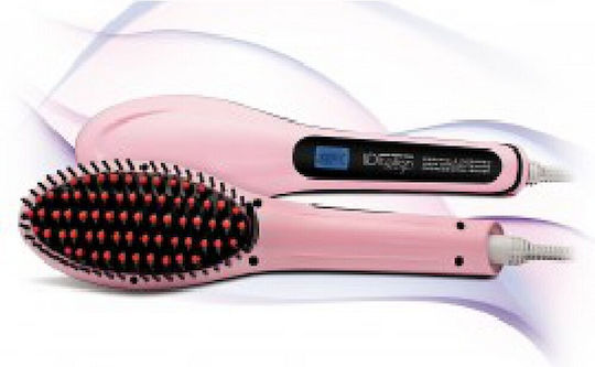 ID Italian Ceramic Electric Brush for Straightening 50W