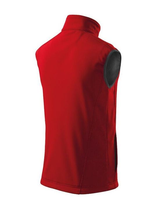 Adler Men's Sleeveless Jacket Red