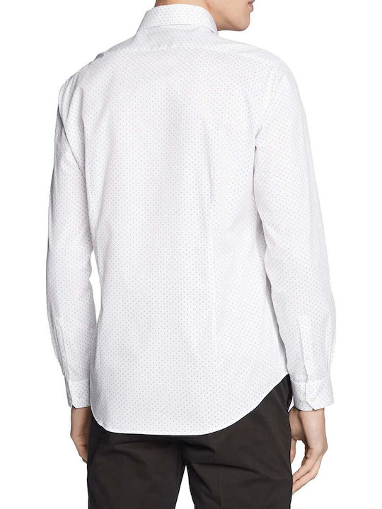 Calvin Klein Men's Shirt Long Sleeve White