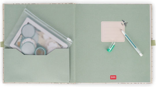 Legami Milano Album Best Moments Ever - Travel 20 Pages for 80 Photos Dimensions 10x15cm Multicolour 23x23.5cm