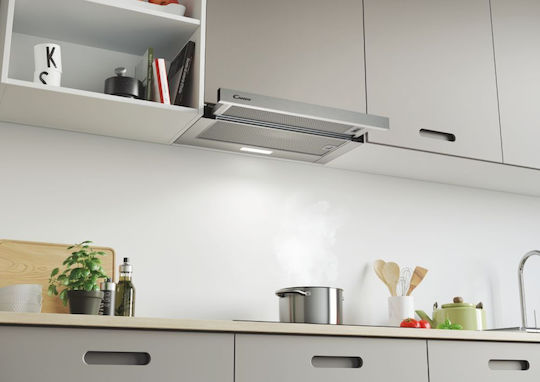 Candy CBT 6130/3X Sliding Vent Hood 60cm Inox