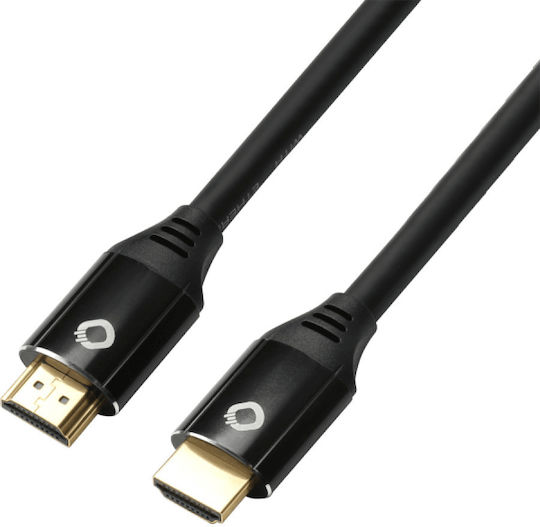 Oehlbach HDMI 2.1 Ultra High Speed 48Gbps 4K 120Hz HDR VRR Kabel HDMI-Stecker - HDMI-Stecker 5m Schwarz